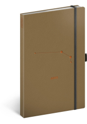 Notes Zvěrokruh Beran, linkovaný, 13 × 21 cm