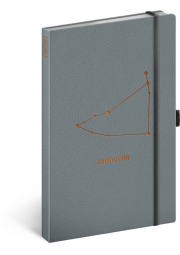 Notes Zvěrokruh Kozoroh, linkovaný, 13 × 21 cm