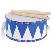 Bubínek modrý s dřevěnými paličkami, 20 cm