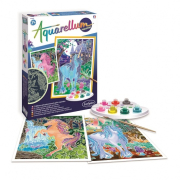 Akvarely - Jednorožci