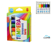 Barvy temperové LUMA 6 barev