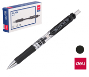 Gelové pero DELI EQ10420 černé