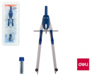 Kružítko kovové v krabičce Accuro Deli EG30994