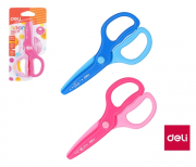 Nůžky dětské 120mm NEON plastové DELI E6067