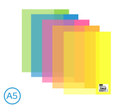 Obal na sešit A5 180mic NEON LUMA