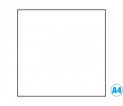 Papír A4 barevný bílá