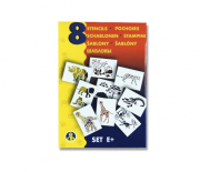 Šablony na foukací fixy Centropen set E+