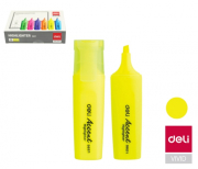 Zvýrazňovač DELI ES621 žlutý plochý (8552)
