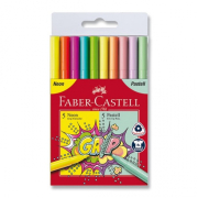 Fixy Faber -Castell Grip Sada Neon a Pastel 10 ks