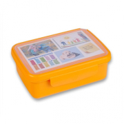 Svačinový box ZDRAVÁ SVÁČA oranžová
