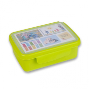 Svačinový box ZDRAVÁ SVÁČA zelená