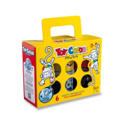 Prstové barvy 6 barev 6 x 80 ml