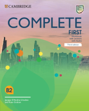 Complete First B2 Workbook with answers with Audio, 3rd
