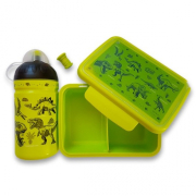 Set Zdravá lahev 0.5l a Zdravá sváča Dinosauři
