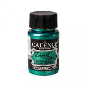 Metalická barva na sklo Dora Glass smaragdová emerald green 50 ml