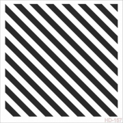 Šablona Cadence kolekce HomeDeco 45 x 45 cm - Šikmé proužky