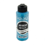 Metalická barva na všechny povrchy Cadence Hybrid Metallic 70 ml - turquoise tyrkysová