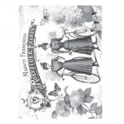 Rýžový papír Cadence A3 - Černobílé dámy