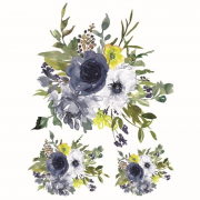 Nažehlovací nálepka 25 x 35 cm - Pryskyřník