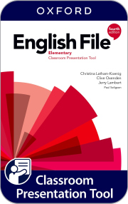 English File Fourth Edition Elementary Classroom Presentation Tool Student´s eBook (OLB)