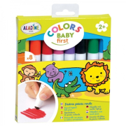 Fixy s kulatým hrotem Aladine Colors Baby First 8 ks