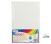 Moosgummi A4 bílá Luma 1 ks