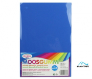 Moosgummi A4 modrá Luma, 1 ks