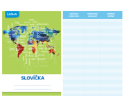 Sešit na slovíčka A5 Luma