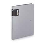 Pořadač PP A4 2kr. Pastelini šedá