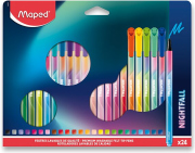 Dětské fixy Maped Color'Peps Deco Nightfall 24 barev