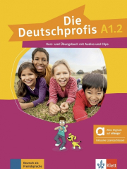 Die Deutschprofis A1.2 – Hybride Ausgabe – Kurs./Übungsbuch + MP3/Clips allango.net + Lizenz (24 Monate)