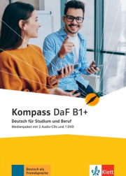 Kompass DaF 1 (B1+) – Medienpaket (2CDs + 1DVD)