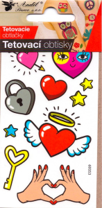 Tetovací obtisky 10,5 x 6 cm - Trendy