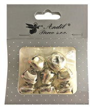 Rolničky šampaň 2,5 cm, 8 ks 