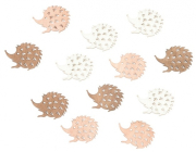 Ježek dřevěný 4 cm, 12 ks