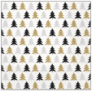 Papírové ubrousky třívrstvé 33 x 33 cm, 20 ks