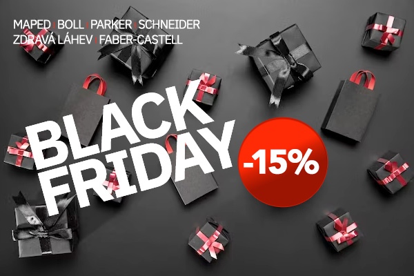 Black Friday se slevou 15%